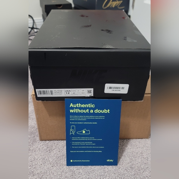 Travis Scott Air Jordan 1 Low Black Phantom Sz 12 New - Picture 9 of 9